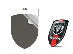 Dodge Domed Sticker Performance Max Stylish Pro Durable